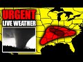 Live  severe weather coverage with storm chasers on the ground  live weather channel