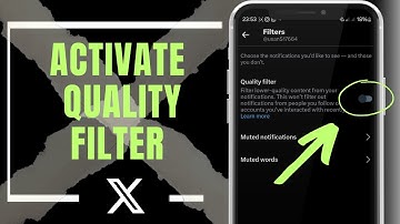 How To Activate Quality Filter On X (Twitter )