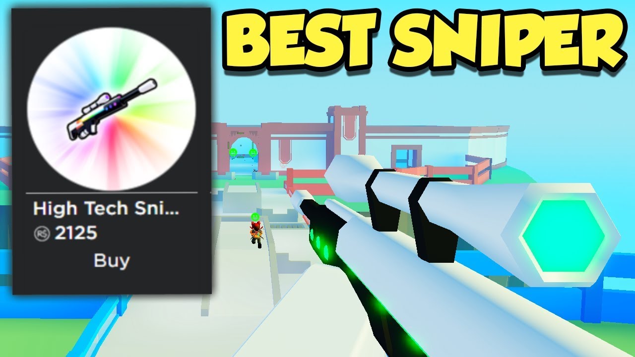 Buying The Best Sniper In Big Paintball Roblox Youtube