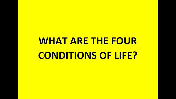 "The Conditions of Life" Lecture by Dennis Stephen...
