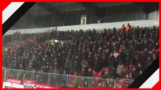 Fans sing 'We're playing f**king sh*te!' in Denmark | FC Midtjylland 2-1 Man United