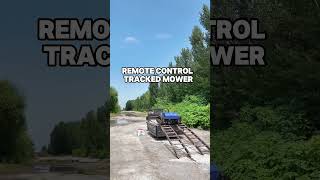 🤖 Remote Control Tracked Mower