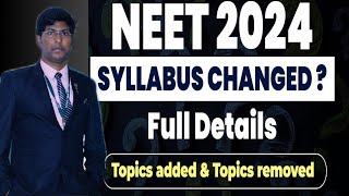 NEET 2024 Updated Syllabus- PHYSICS,CHEMISTRY & BIOLOGY Detailed video