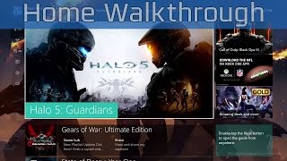 Xbox One - New Home Experience Walkthrough [HD 1080P/60FPS]