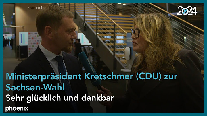Sachsen-Wahl: Sachsens Ministerpräsident Michael Kretschmer (CDU) zum Wahlergebnis | 01.09.24