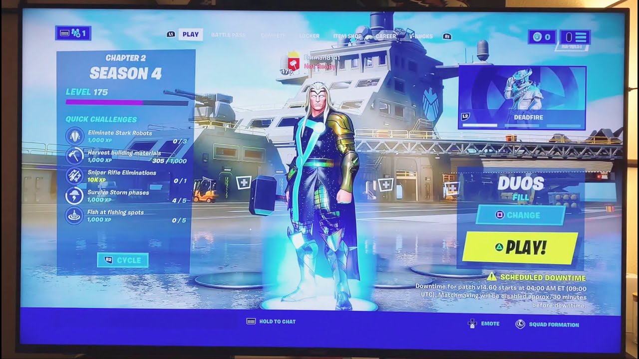 The DEADFIRE is back in the ITEM SHOP with *NEW* Edit style