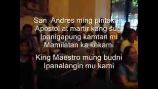 Video thumbnail of "HIMNO KANG SAN ANDRES APOSTOL by Irwin Nucum"