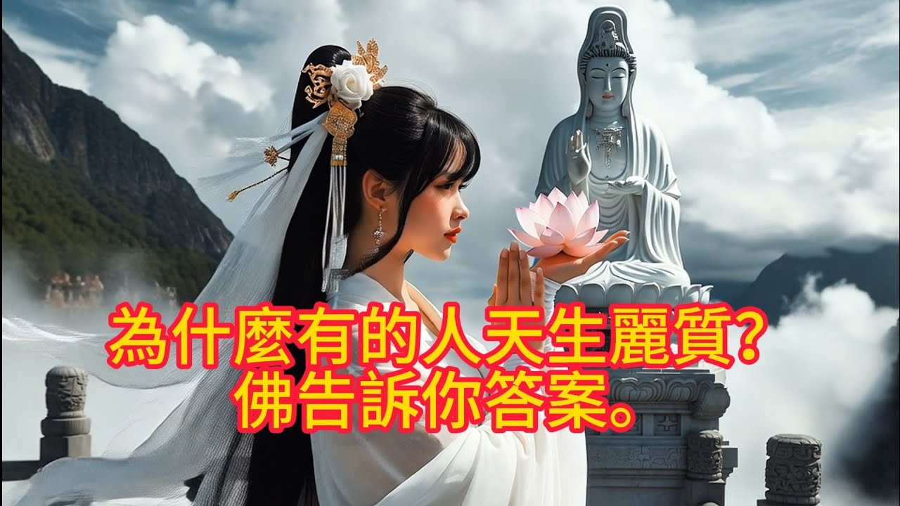 美麗不是偶然！佛教告訴你福報的秘密！ 