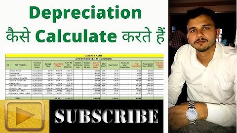 Depreciation कैसे calculate किया जाता है || How to calculate Depreciation || Chapter - 7 @GrowUp93