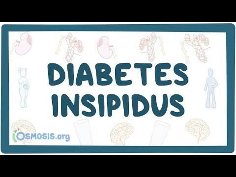 Diabetes insipidus - causes, symptoms, diagnosis, treatment, pathology