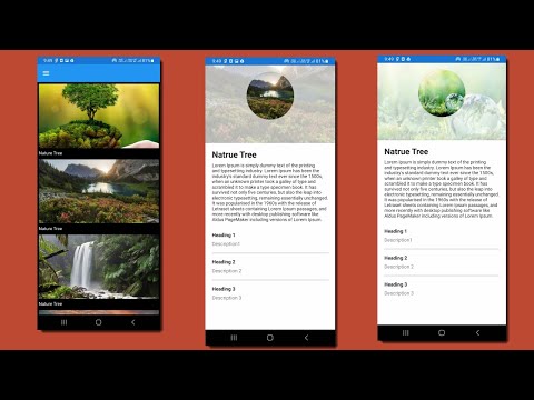 Animation Scale Transition and Pass parameter to another page