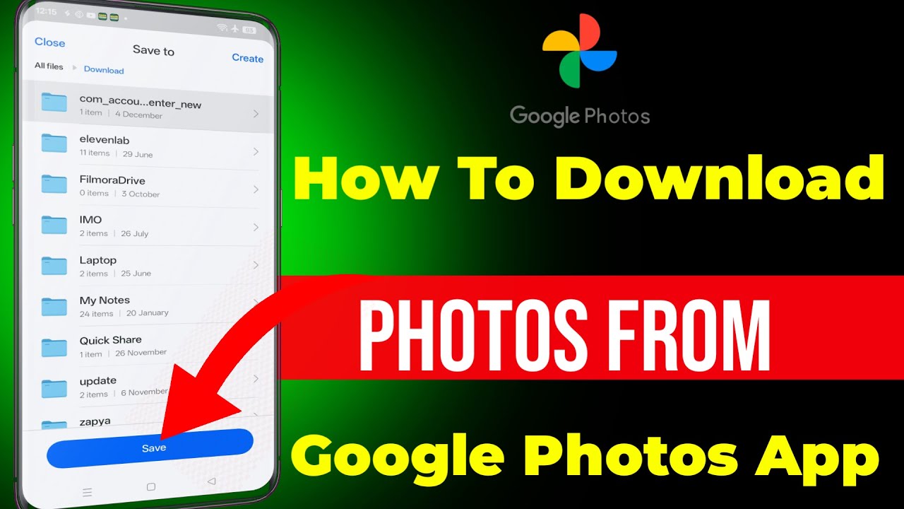 how to download all photos from google photos