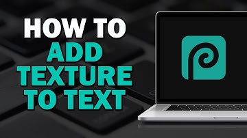 How To Add Texture To Text In Photopea (Quick Tutorial)