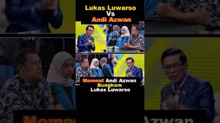Andi Azwan Bungkam Lukas Luwarso. #ijazah #jokowi #roysuryo #rismon #palsu #debat #gibran