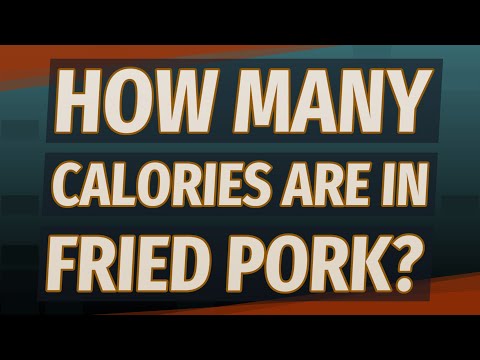 Video: Calorie Content Of Pork - Boiled, Fried, Stewed
