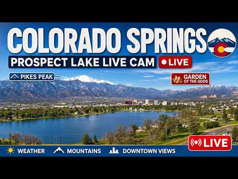 Live Colorado Springs Webcam | Pikes Peak & Prospect Lake — Colorado Springs, CO live camera thumbnail