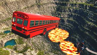 SPEEDING BUS Destroys Everything! | BeamNG Drive #06 screenshot 1