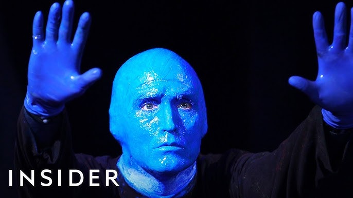 Blue Man Group Plays Without Makeup