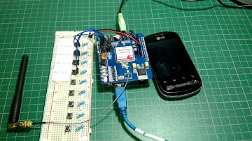 Arduino SIM900 ICOMSAT 1.1 (push botton)