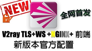 v2fly官方搭建ws+tls+nginx还没有更新吗？赶快更新吧！全网首发v2ray新官方脚本部署v2ray+tls+ws+nginx+自定义前端web+2，秒杀所有翻墙软件。