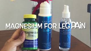 Magnesium for Legs Pain - Also Back, Shoulders, Hands, Feet and More by Anna Navarre 134 views 1 year ago 4 minutes, 27 seconds