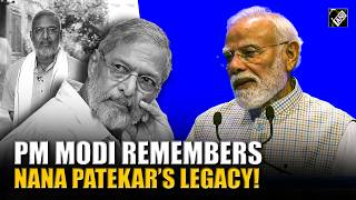 Must Watch Pm Modi Remembers Actor Nana Patekars Legacy After His Sudden Demise At 74