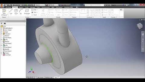 Inventor - Padlock - Part 3