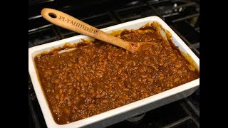 Baked Bean Casserole by The Cajun Ninja