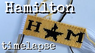hamilton timelapse pt.1 || friendship bracelets