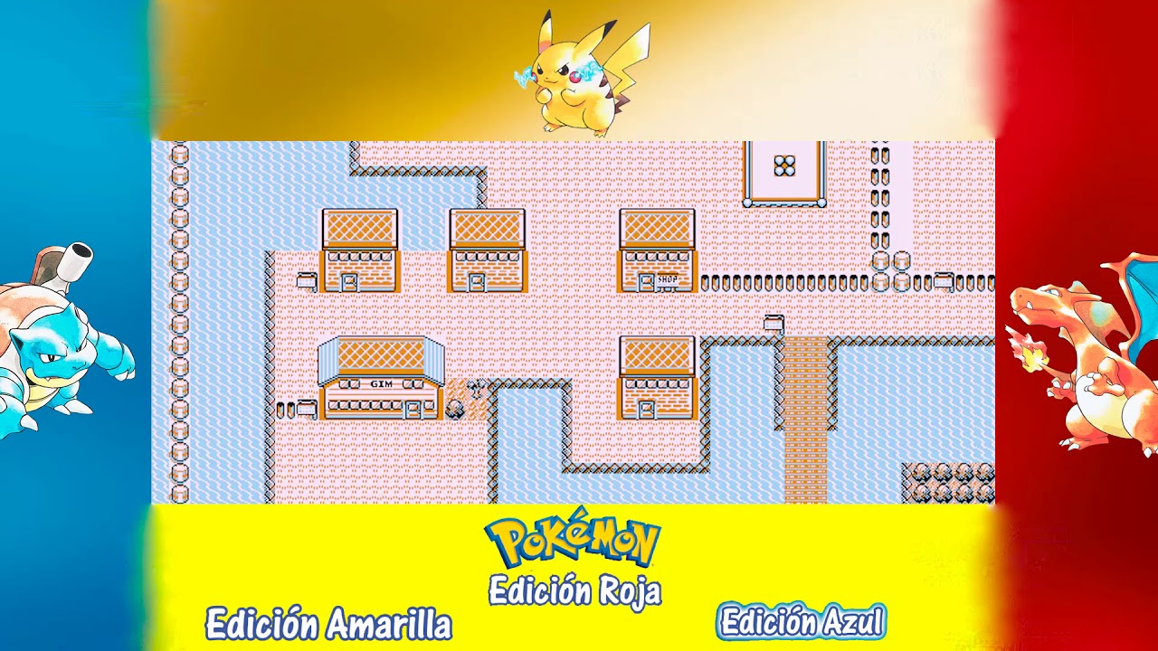 Ciudad carmín ost//theme primera generación Pokémon rojo, azul y amarillo