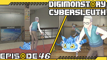 Digimon Story : Cyber Sleuth - Ep 46 : Ghost Cat Building & Old Man Mizushima