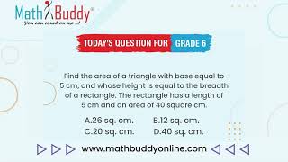 Math Practice Problem Grade 6 Question 266