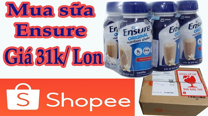 1 thùng sữa ensure nước bao nhiêu tiền