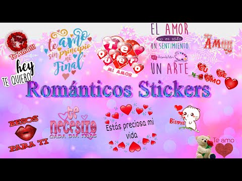 Románticos Stickers de Amor
