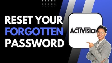 How to Reset Forgotten Password on Activision Account