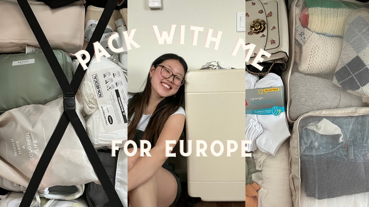 packing for 3 months in europe in 1 suitcase
