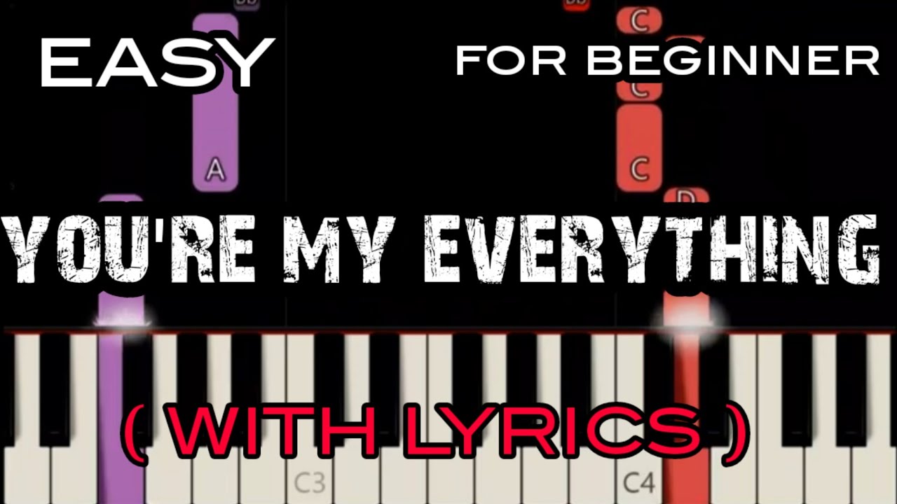 YOU'RE MY EVERYTHING ( LYRICS ) SANTA ESMERALDA SLOW & EASY PIANO YouTube YOU'RE MY EVERYTHING ( LYRICS ) SANTA ESMERALDA SLOW & EASY PIANO YouTube