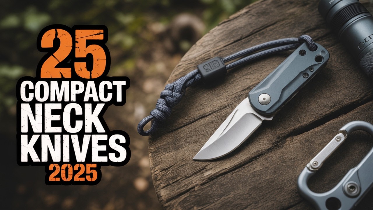 25 Compact Neck Knives for Self Defense & EDC 2025 – Part 2