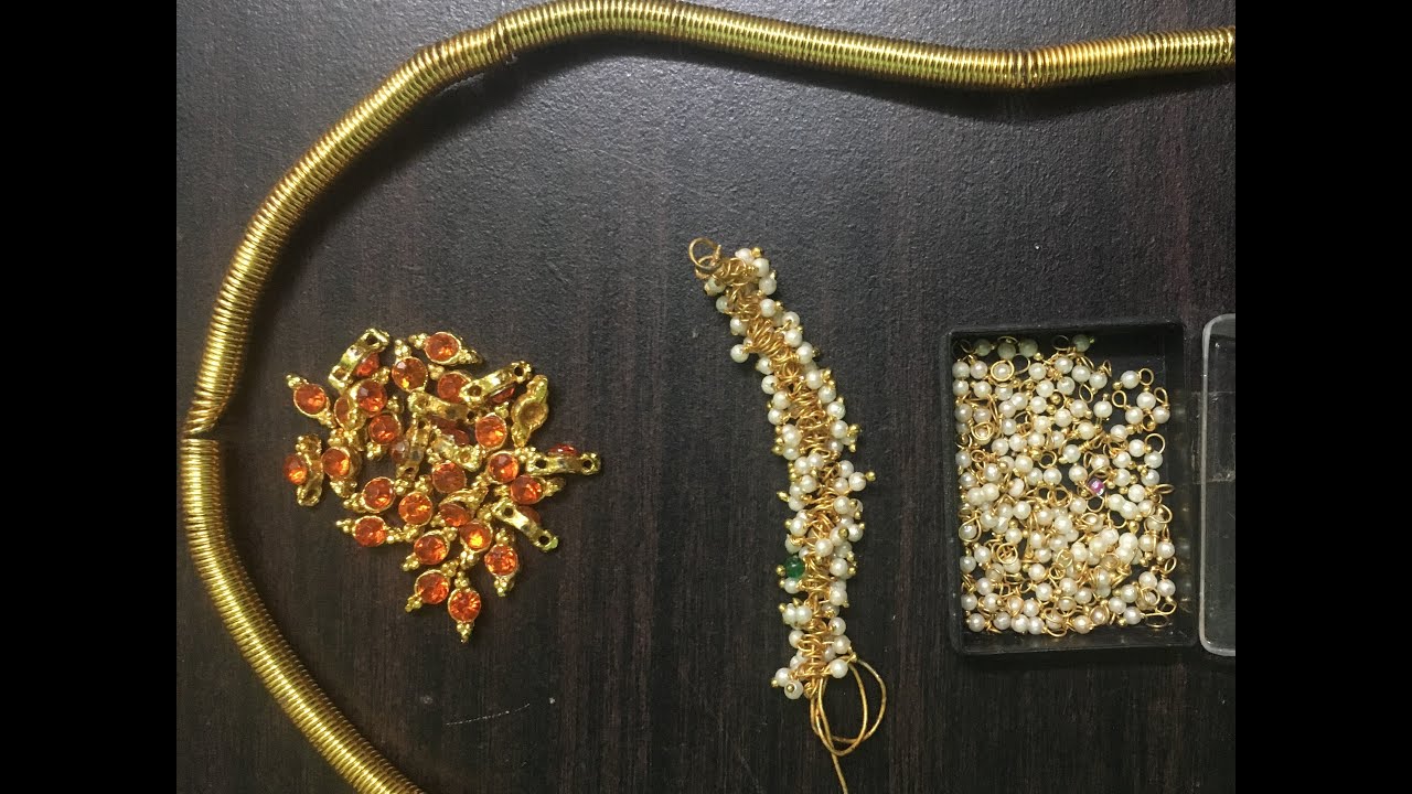 how to make ear side chains tutorial in tamil