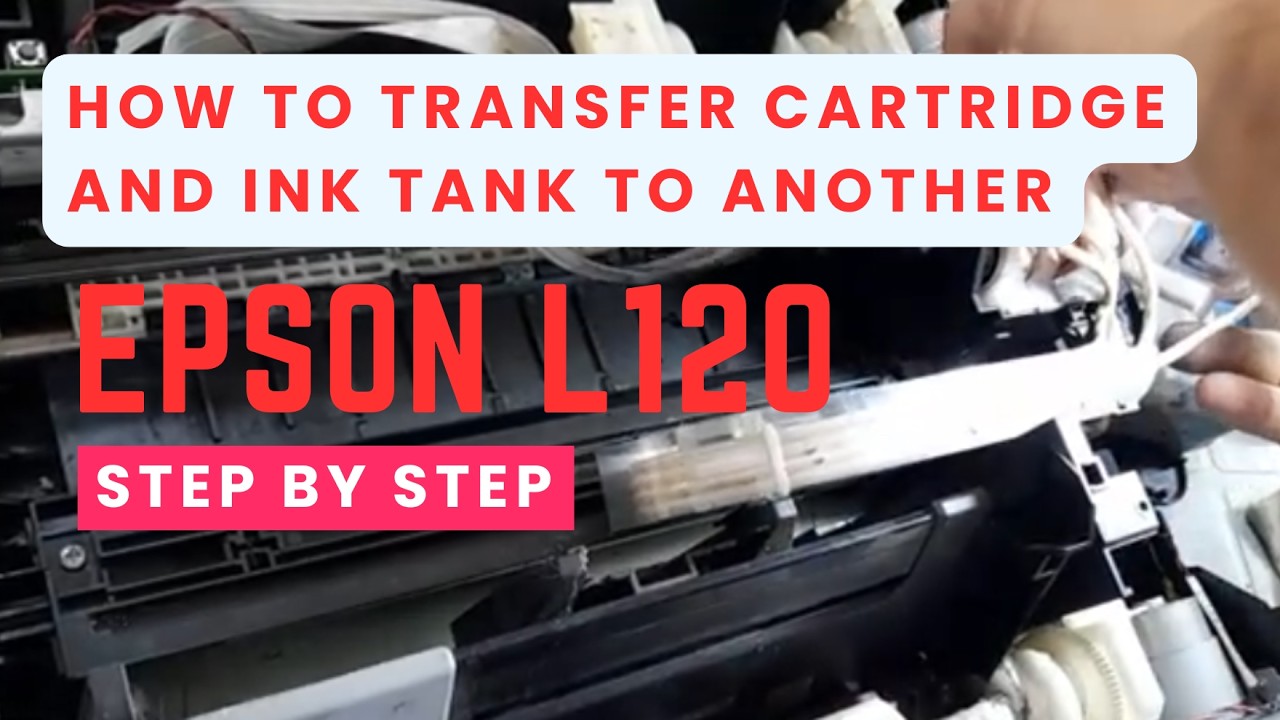 EPSON L120 TRANFER CARTRIDGE AND INK TANK
