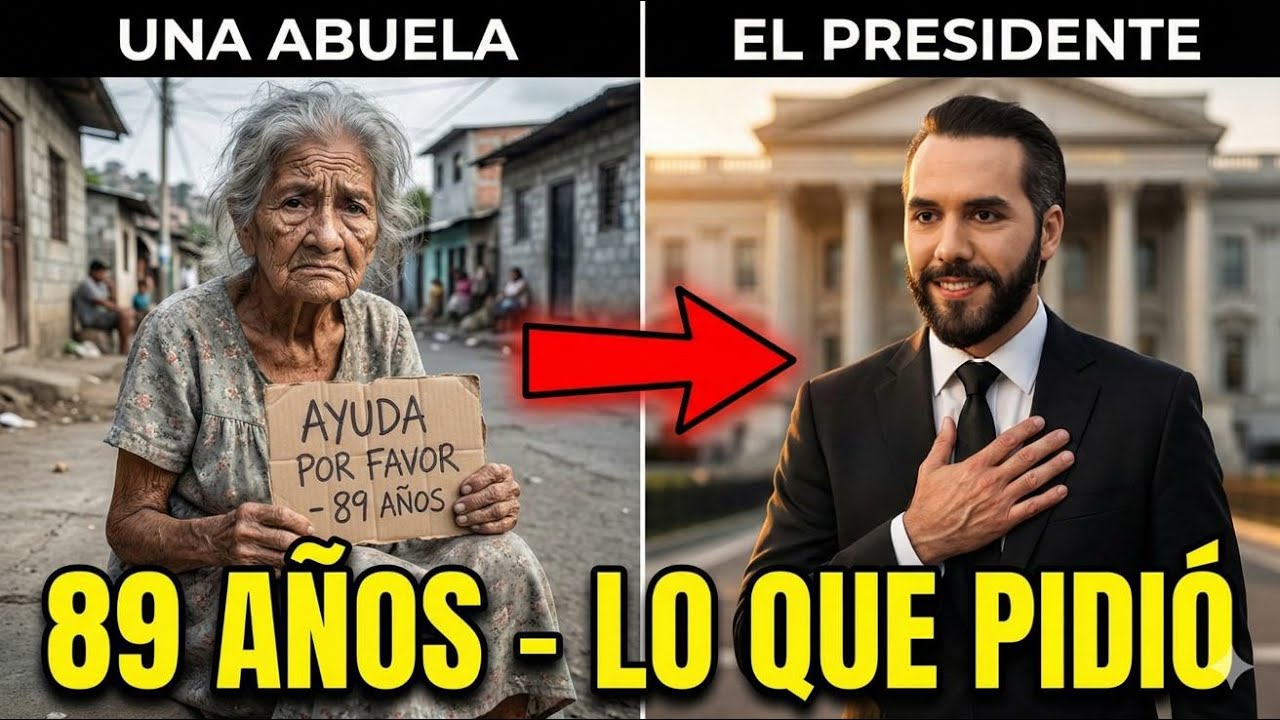 Una Abuela de 89 Años Le Pidió Algo a Bukele - Lo Que Pasó Después Cambió 12,000 Vidas 🇸🇻