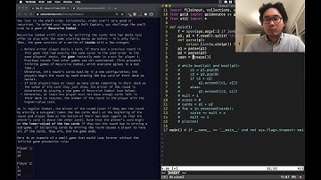 Advent of Code 2020: Day 22 (Crab Combat)