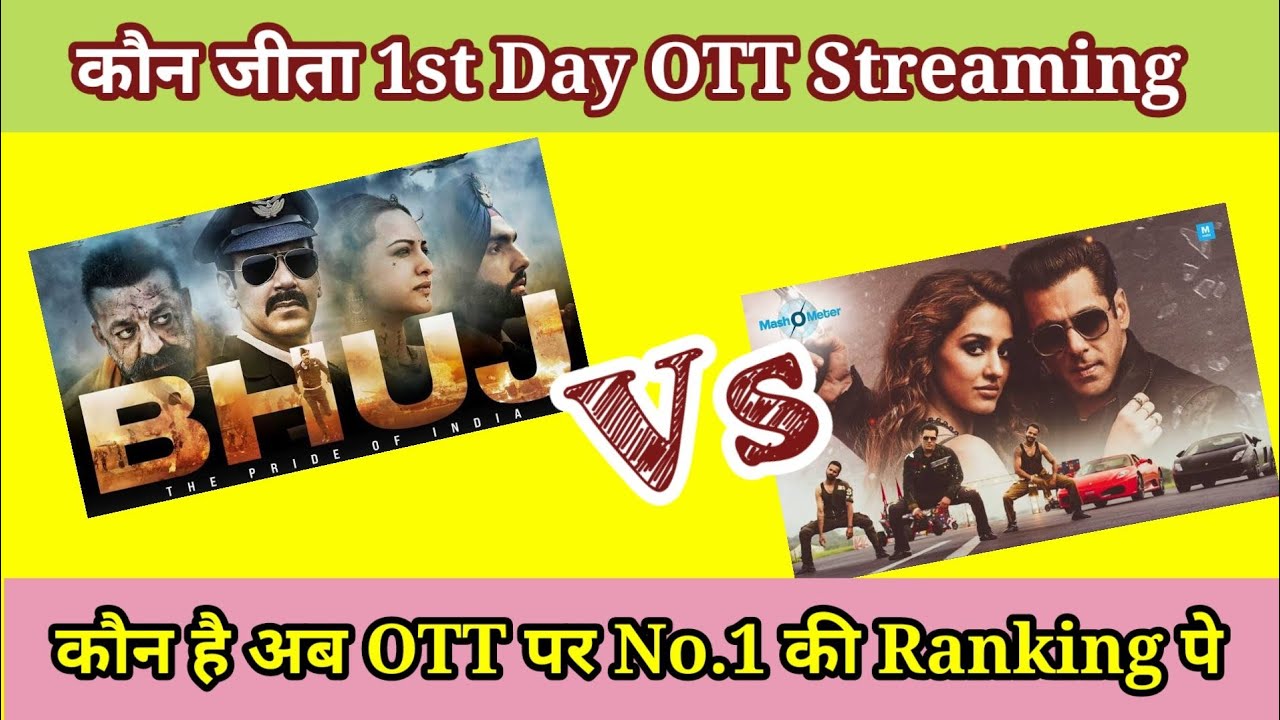 Bhuj Vs Radhe 1st Day Streaming Report_Bhuj Vs Radhe First Day Views Count_Bhuj Vs Radhe