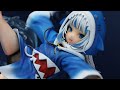 【ホロライブ】がうるぐらのガレージキットフィギュアを作ってみた/Gawr Gura Garage kit figure assembling and painting