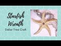 Dollar Tree Tropical Starfish Wreath