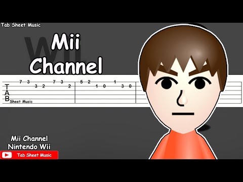 Mii Channel Theme - Guitar Tutorial