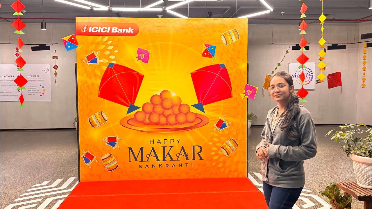 Makar Sankranti celebration at Wipro || Happy moments 🥰