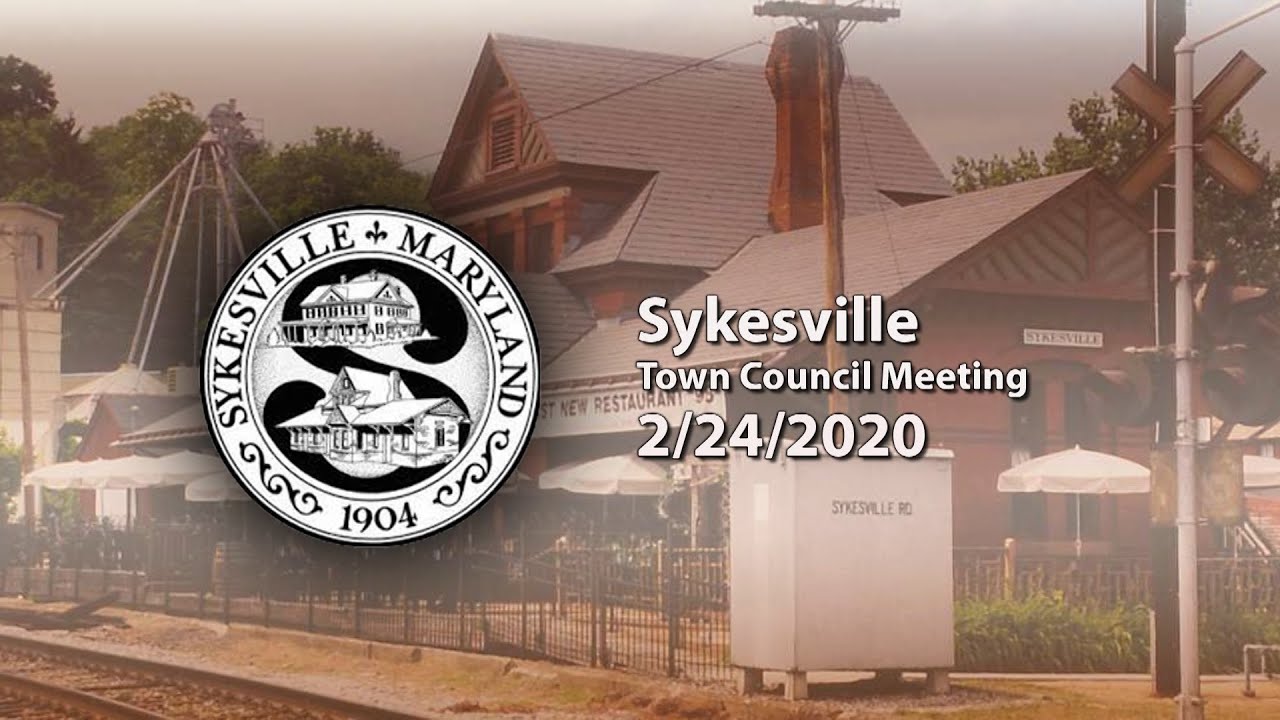Sykesville Town Council Meeting 22420 YouTube