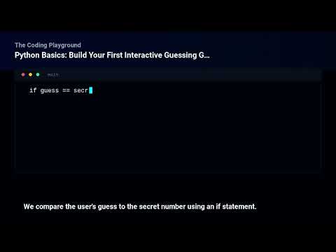 Python Basics Build Your First Interactive Guessing Game