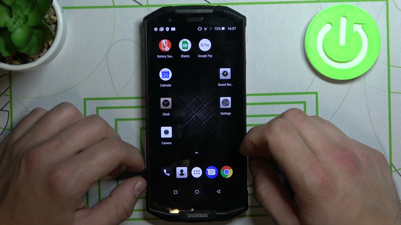 Activate and Disable Vibration for Touch Sound & Vibrations on DOOGEE